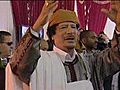 LIBYA: Regime rejects international arrest warrant for Gaddafi