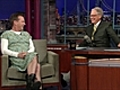 Late Show - Kiefer In a Dress