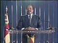 S.E.M Paul Biya contre la corruption et le bantidisme au Cameroun