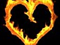 Fire Heart + Alpha Stock Footage