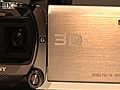 CES: Sony unveils camcorders with 3D,  built-in projector
