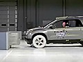 2010 Buick Enclave IIHS Frontal Crash Test