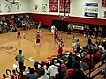 Backwards Last Second Basketball Shot