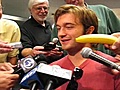 UConn Football Players At Michigan Week Media Day