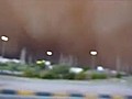 العاصفة الرملية على الكويت 25-3-2011