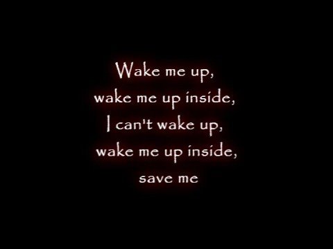 Evanescence - Wake me up Inside [Lyrics]