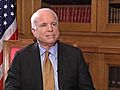 THE INTERVIEW: John McCain,  US Senator and presidential candidate in 2008