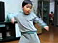 Boy breakdancer