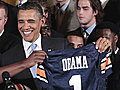 Obama welcomes Champion Auburn to White House