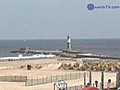 Ostsee- Strand in Warnemünde