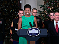 The First Lady Previews Holidays at the White House