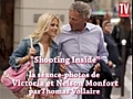 Le shooting de Nelson Monfort et de sa fille Victoria par Thomas Vollaire