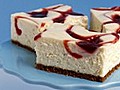 How to make New York style strawberry swirl cheesecake