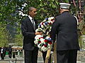 Killing bin Laden: Tribute at Ground Zero