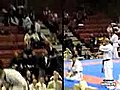 Two Karate Guys Fail To Break Wooden Block