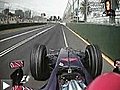 GP Australie 2008 Bourdais EL2 onboard et casse moteur en course