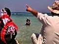A day at the beach in war-torn Misrata