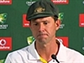 Ponting sweats on fractured finger