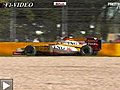 GP Australie 2009 EL3 Piquet erreurs