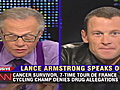 2005: Lance Armstrong denies doping