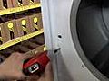 How to replace the catch and latch on a dryer - Hotpoint