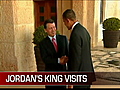 Obama meets with King of Jordan