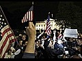 Crowds gather outside White House