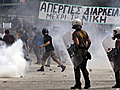 Greece in turmoil over austerity measures