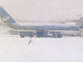 1982: Airplane ices over before take-off