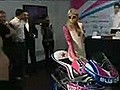 Paris Hilton apresenta sua equipe de MotoGP em Madri