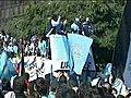 El Belgrano celebra el ascenso a Primera