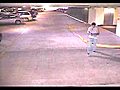 Surveillance video of a suspect believed to be involved in a strong-arm robbery in the Seminole Hard Rock Hotel & Casino parking garage