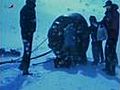 Soyuz spacecraft returns to earth