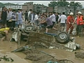 Floods destroy homes in China