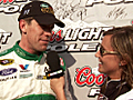 Out front with Miss Coors Light: Jeff Byrd 500