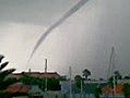 mini tornado en aruba