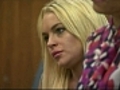 Lindsay Lohan reports for jail term