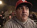 Phillies fans go curbside
