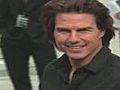 Tom Cruise y Paz Vega en el estreno de 
