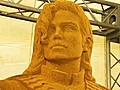 Giant Michael Jackson Sand Sculpture