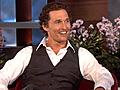 Matthew McConaughey Keeps It Cool!