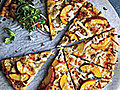 How to Make Peach and Gorgonzola Chicken Pizza