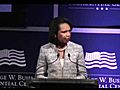 Condoleezza Rice prophet of freedom in the Middle East (part 1)