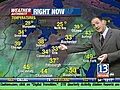 VIDEO: 13WHAM Weather Authority Midday Forecast &#8212; 3/30/09