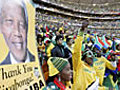 Mandela,  el gran ausente del Mundial; muere su bisnieta