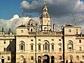 Horse Guard Parade London VWS Stock Footage