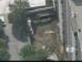 Crack Found In Column Attached To Collapsed Garage
