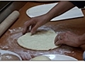 Pizza - How to Shape Dough into a Pizza by Hand