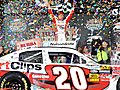 Victory Lane: Denny Hamlin