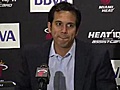 Erik Spoelstra talks about the Thunder